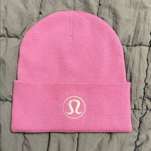 lululemon athletica Pink Beanie